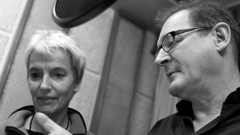Ursula Weck und Burghart Klaußner (v.l.) | © DLR/T.N.