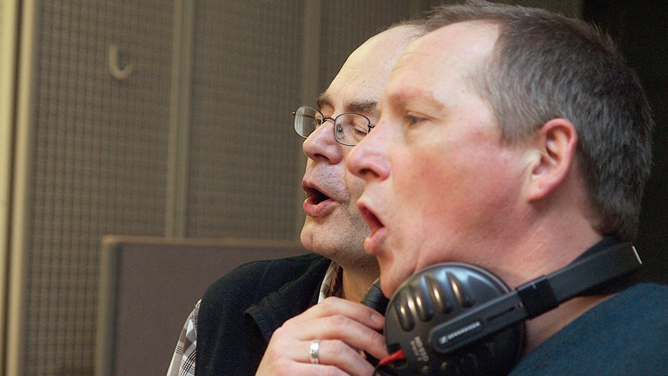 Martin Reinke als Jac Garthmann und Frank Jordan als Stefan | © NDR/Fritz Meffert