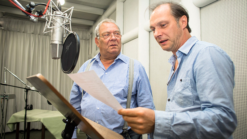 Lutz Riemann (l.)als Gau und Martin Brambach in der Rolle des Plietzsch | © MDR/Stephan Flad