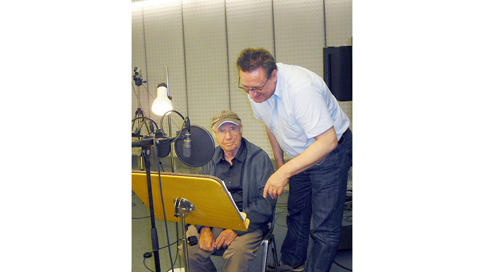 Horst Sachtleben (l.) und Regisseur Thomas Gerwin | © rbb
