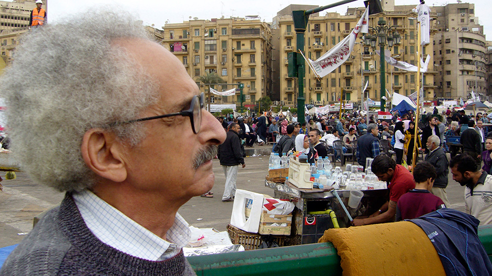 Autor Sonallah Ibrahim ist einer der größten Schriftsteller der arabischen Welt | © rbb/Samir Nasr