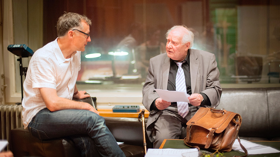 Regisseur Hermann Bohlen (l.) und Harald Halgardt als Hartmut | © WDR/Christoph Richter