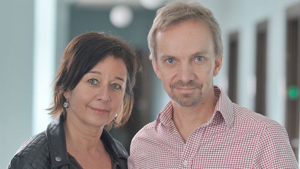 Die Autoren Judith Stadlin und Michael van Orsouw | © RBB / Gregor Baron