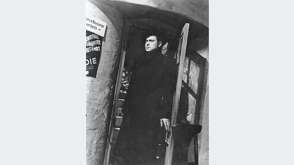 Als Film wurde Graham Greenes "Der dritte Mann" zum Kinoklassiker (Szenenfoto mit Orson Welles, GB1949) | © SWR/WDR/akg-images