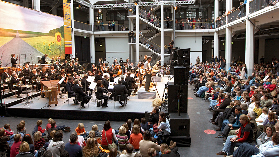 Aufnahme mit der Deutschen Radio Philharmonie Saarbrücken Kaiserslautern unter Leitung von Andreas Hempel
© SWR/Peter A. Schmidt