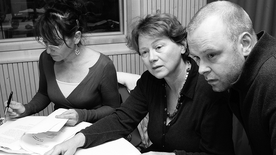 Ulrike Krumbiegel, Imogen Kogge, Robert Gallinowski (v.l.) | © DLR/Bettina Fuerst-Fastré