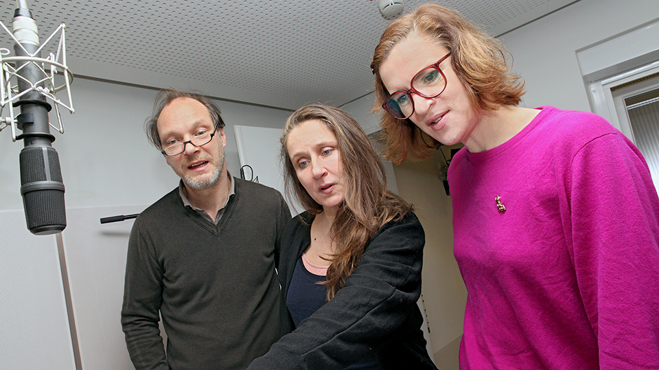 Martin Brambach als Martin, Barbara Philipp als Anna und Inga Busch als Christina (v.l.) | © WDR/Sibylle Anneck