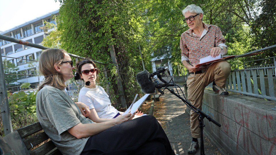 Birte Schnöink, Carolin Wege, Stefan Kanis (v.l.n.r.) | © MDR/Olaf Parusel