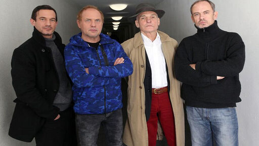 Sönke Möhring, Uwe Ochsenknecht, H.P. Hallwachs, Matthias Leja (v.l.n.r.)