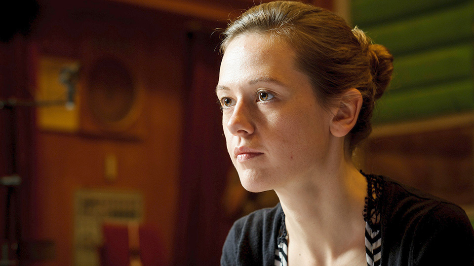 Im Bild: Katja Sieder
©DLR/Anke Beims Im Bild: Katja Sieder
©DLR/Anke Beims